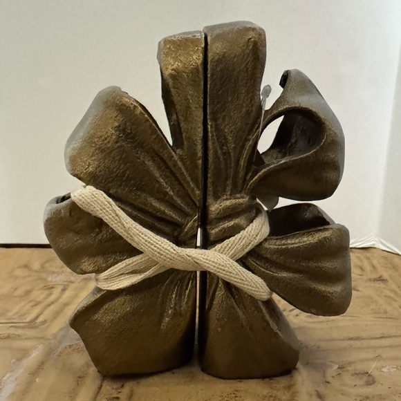 Studio McGee Gold Ribbon Bookends - Picture 3 of 9